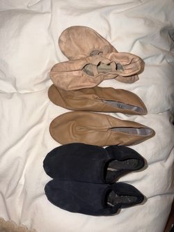 Lot of Size 8-8/12 Bloch Jazz and Capezio Ballet Dance Shoes