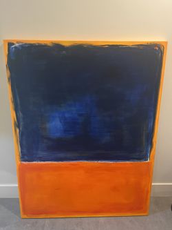 Large Art Canvas Painting Mark Rothko 3.5ftx5ft