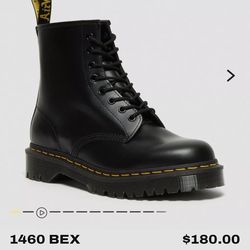 Dr. Martens 1460 BEX Smooth Leather Lace Up Boots