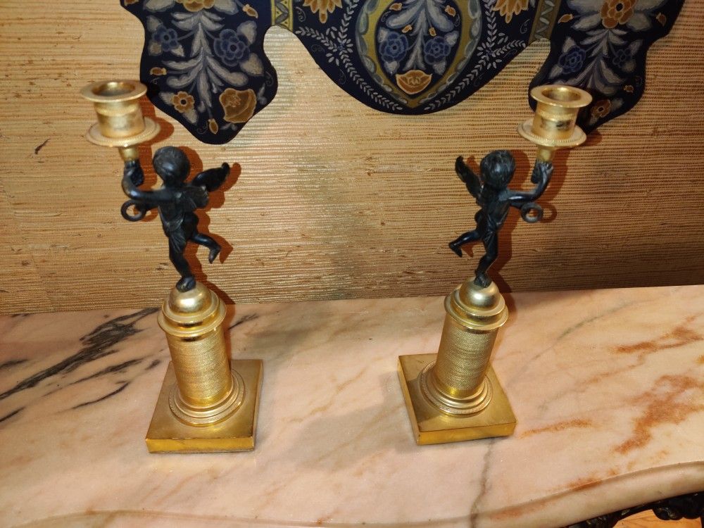 Cherub Candle Holders