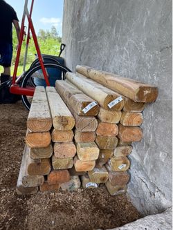 4x4 wood