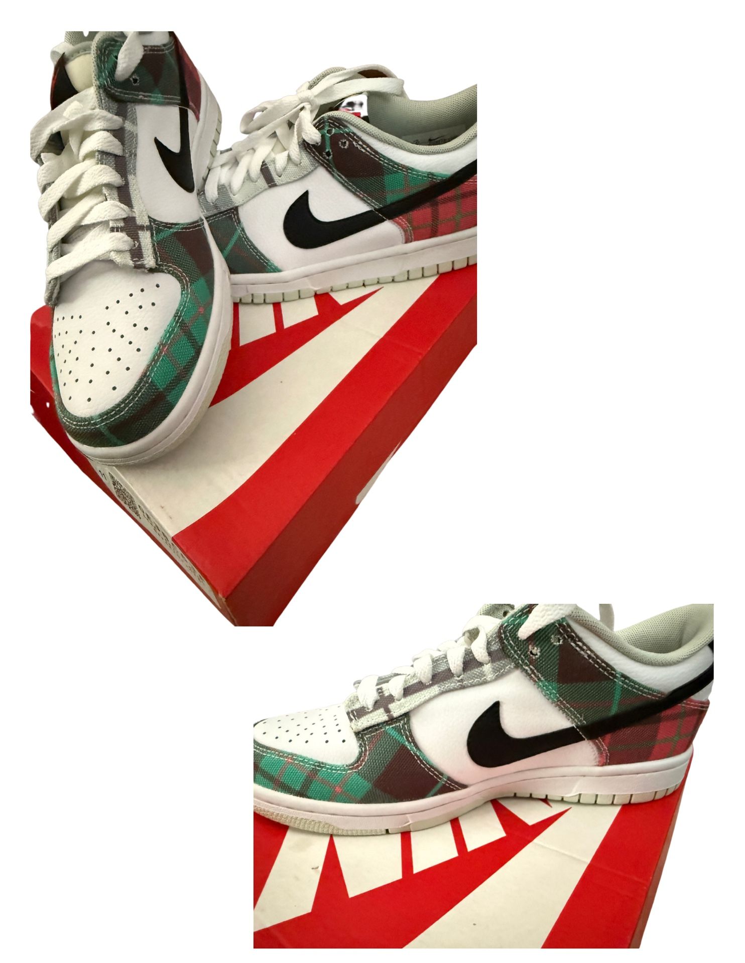 Nike Dunk Low Tartan Plaid 