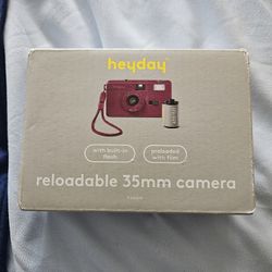 Heyday 35mm Reloadable Camera – Brand New Sealed