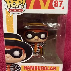 Funko POP! Ad Icons McDonald’s Hamburglar #87 FLAWLESS! NEW!