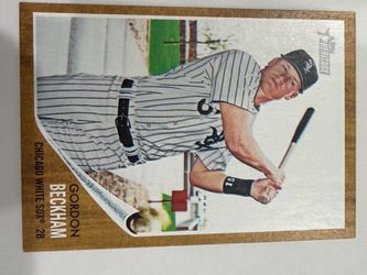 Topps Heritage Gordon Beckham Baseball Card