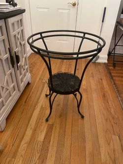 Free - Wrought Iron Table Base