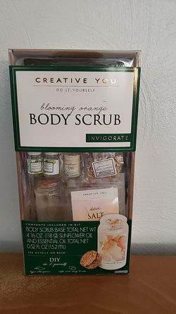 Creative you body scrub making kit new