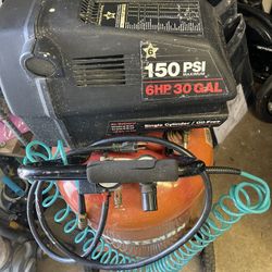 Craftsman 6hp 150 psi 30gal air compressor