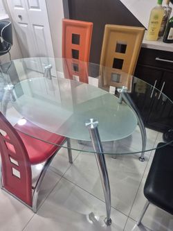 Dinning table plus chairs