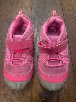Girls pink shoes size 12 by Osh Kosh