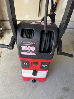 Pressure Washer 1800 Psi 1.5gpm