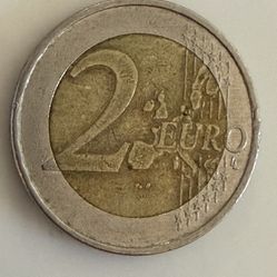 🇩🇪 Germany 2002 €2 Euro Coin – Federal Eagle Design