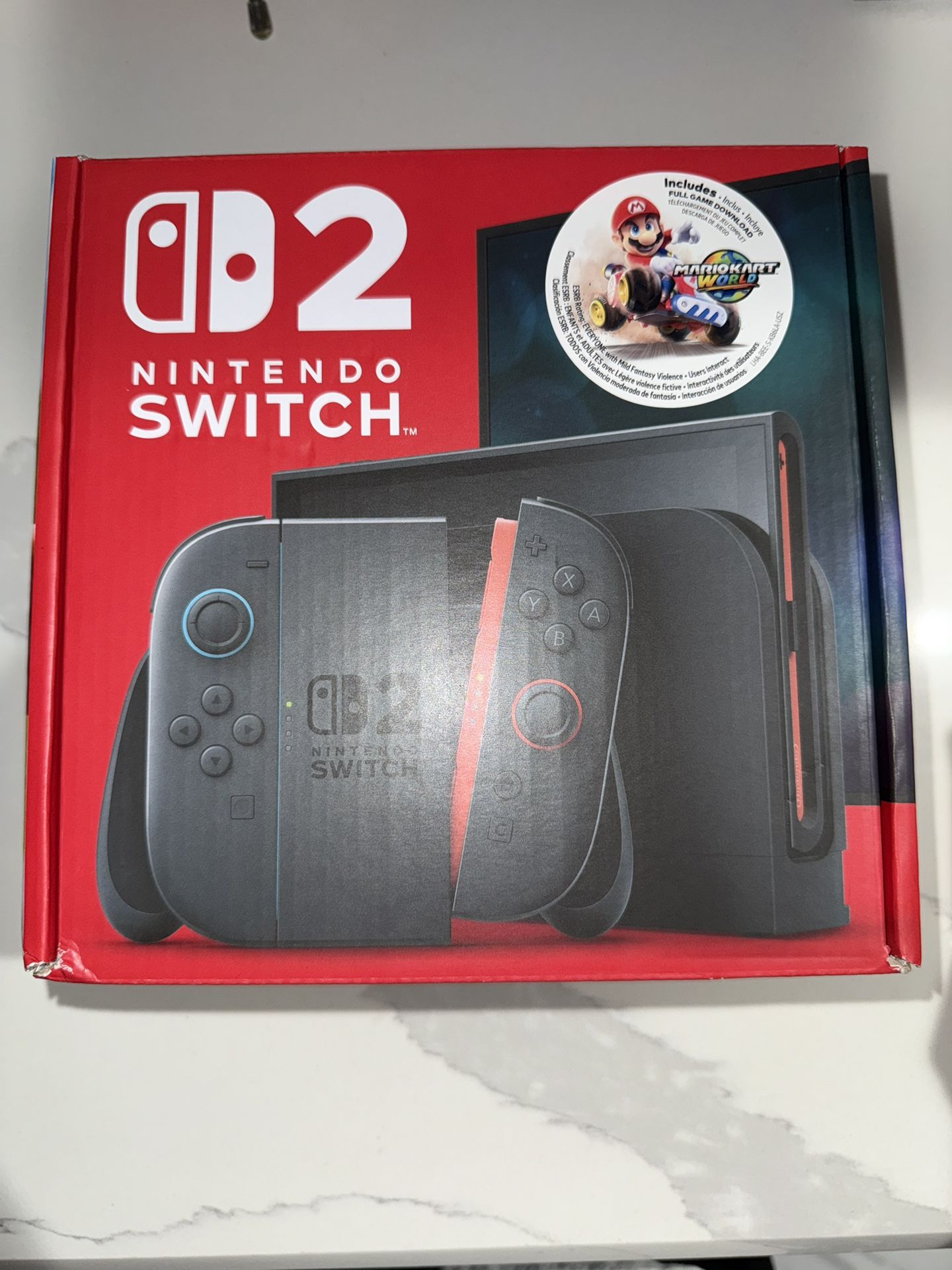New Mario kart world Nintendo Switch 2