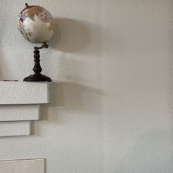 Antique Globe Looks Close To 18 Inches Tall 