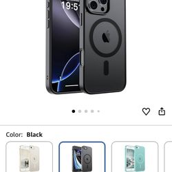 SUPFINE Magnetic for iPhone 16 Pro Case (Compatible with MagSafe)