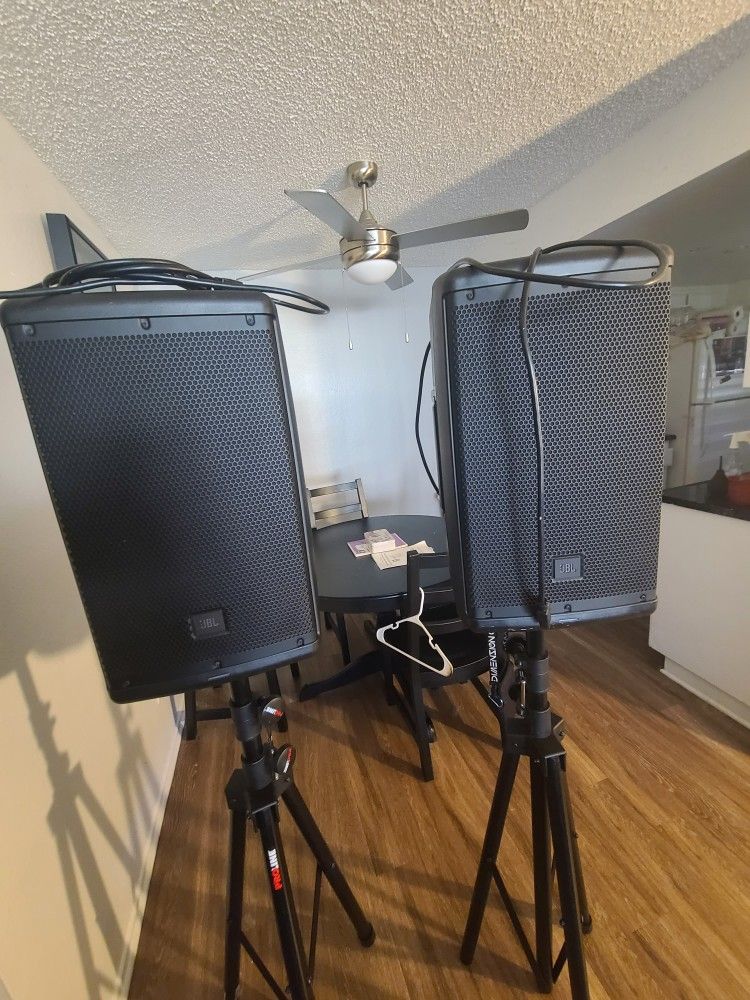 JBL EON610 SPEAKERS