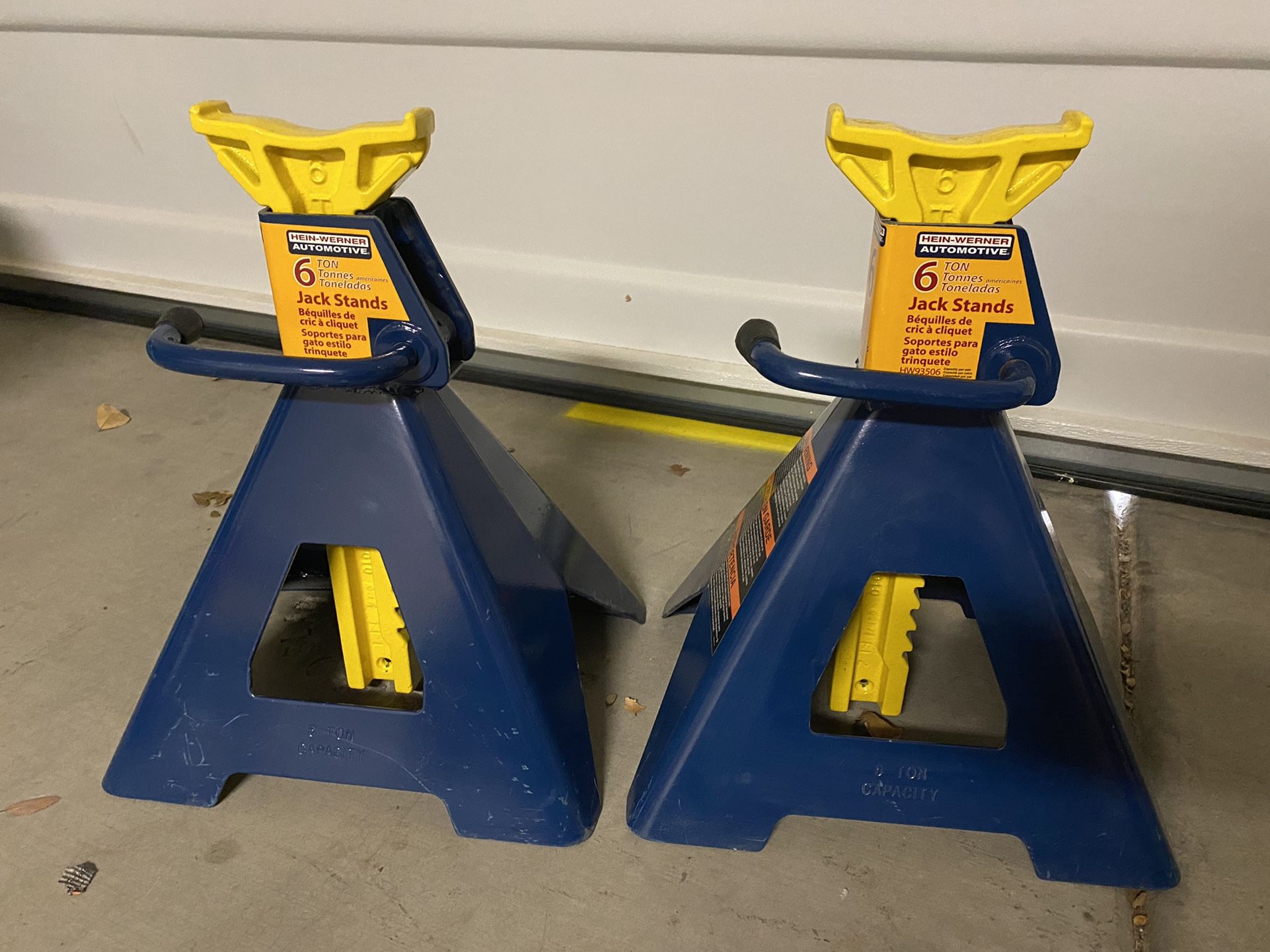 Hein-Werner 6 Ton Jack Stands (pair)