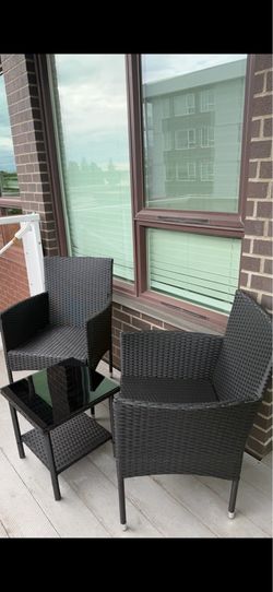 3 piece patio set