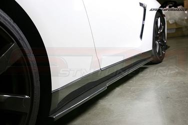 APR Carbon Fiber Side Skirts Rocker Extensions for 09-16 Nissan GTR GT-R R35