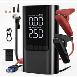Jump starter With Air Compressor 6000A Peak 150 Psi Tire Inflator