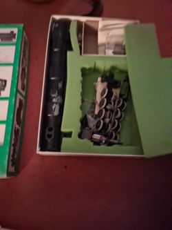 HO Scale Steam Locomotive in Box