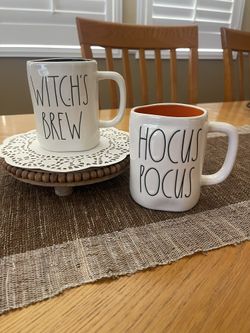 Halloween Rae Dunn Coffee Mugs 🎃👻☠️