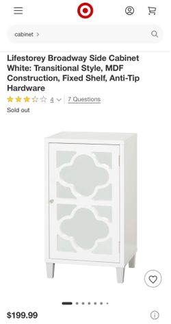 Lifestorey Broadway Side Cabinet