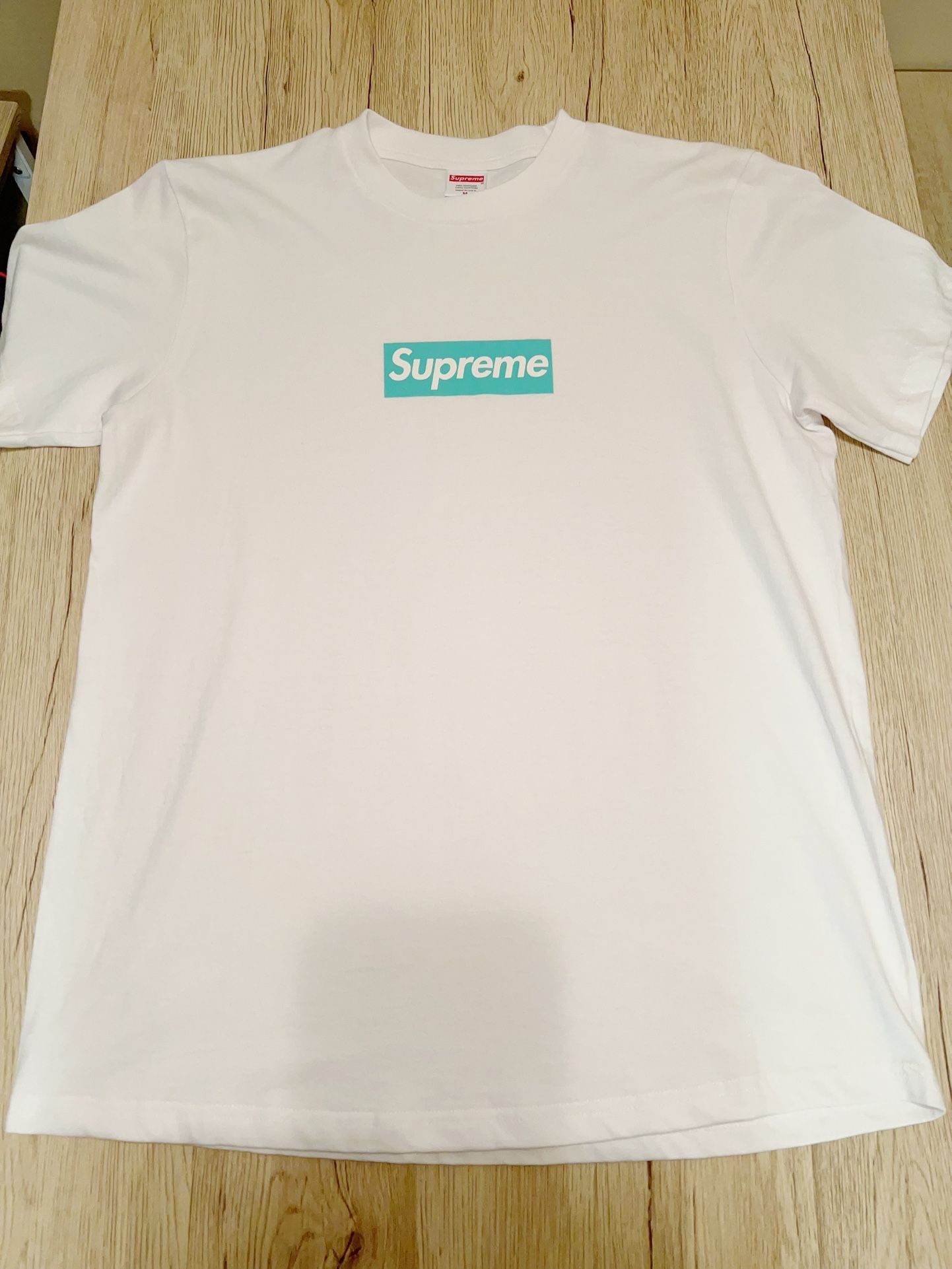 For Sale Supreme Tiffany Box Logo Tee M