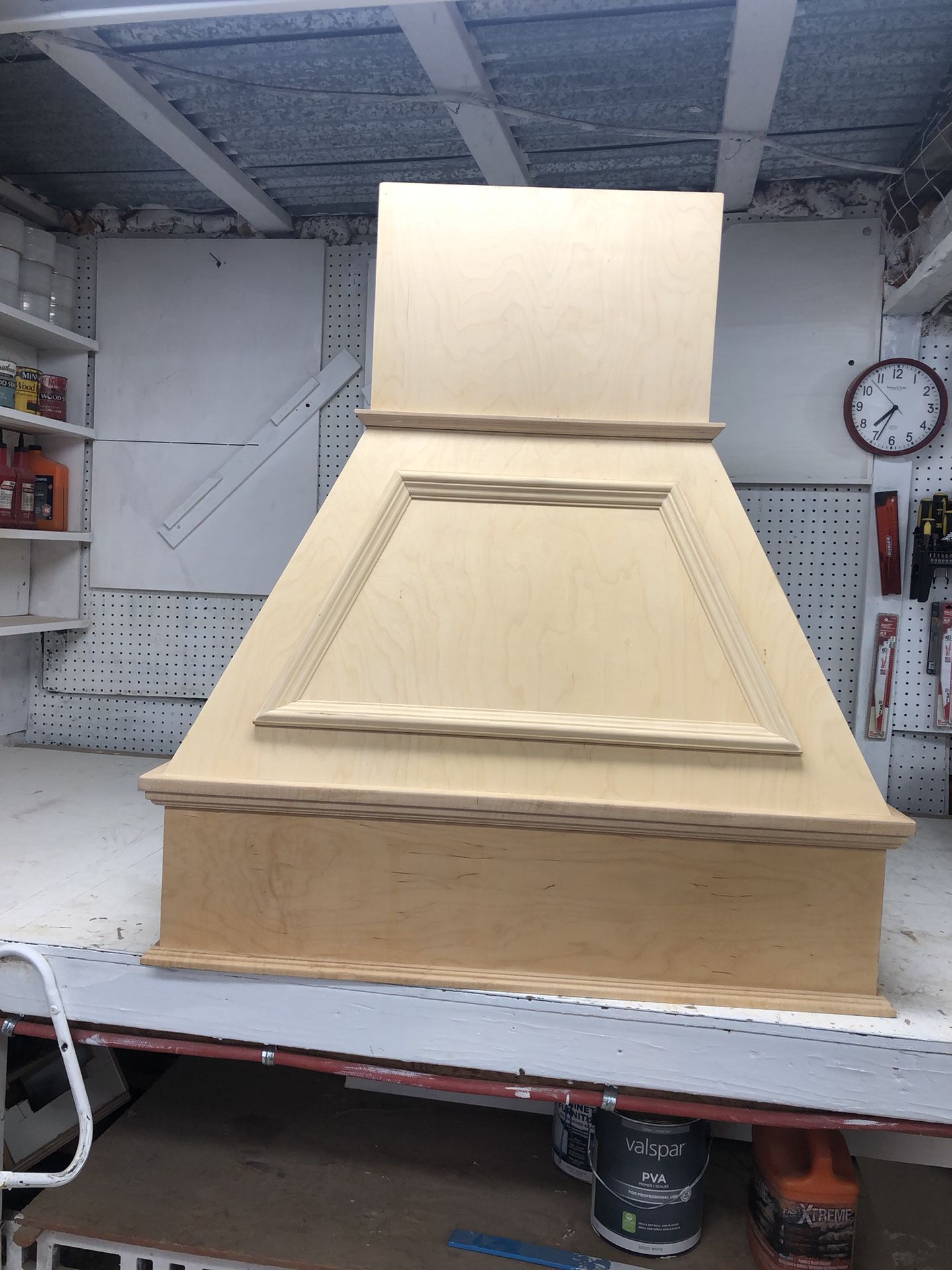 Custom Range Hood - Alder Wood