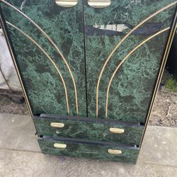 Jade Color Dresser Two Piece Set 