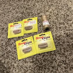 Hair Extension Snap Clips + Thread – Bundle (New)