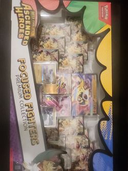 Pokemon Mega Evolution Ascended Heroes Focused Fighters Premium Collection