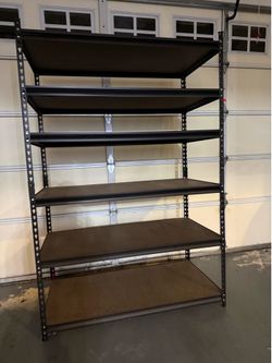 Sturdy Steel Garage Shelf