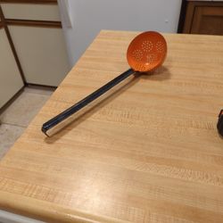 Enamelware Strainer Ladle