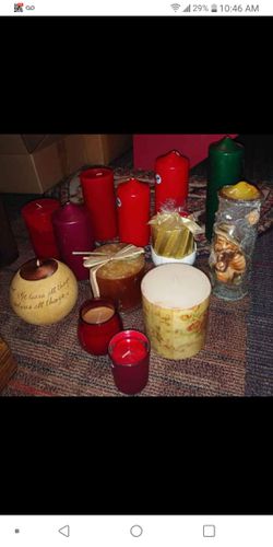 New candles$3-$6 each