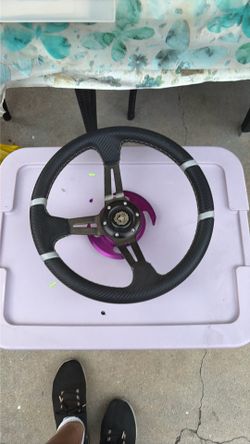 Stearing wheel quick release
