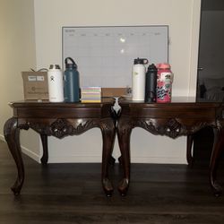 Vintage Wooden Side Tables