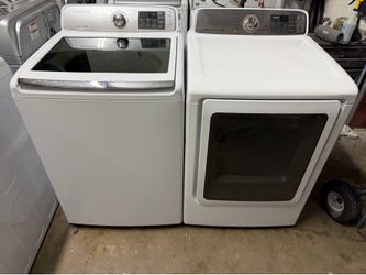 Samsung washer and Samsung electric dryer