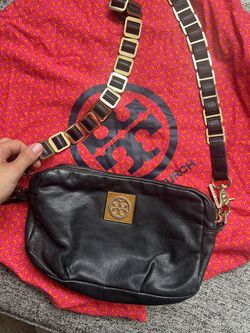 Tory Burch Black leather Crossbody