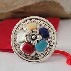 ⛔️ RESERVED ⛔️ 925 Sterling Silver Flower Design Ring Size 7.5/ Anillo de Plata Esterlina en Forma de Flor! 👌🎁