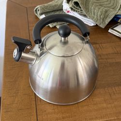 MOVING!! Stainless Steel Tea Kettle