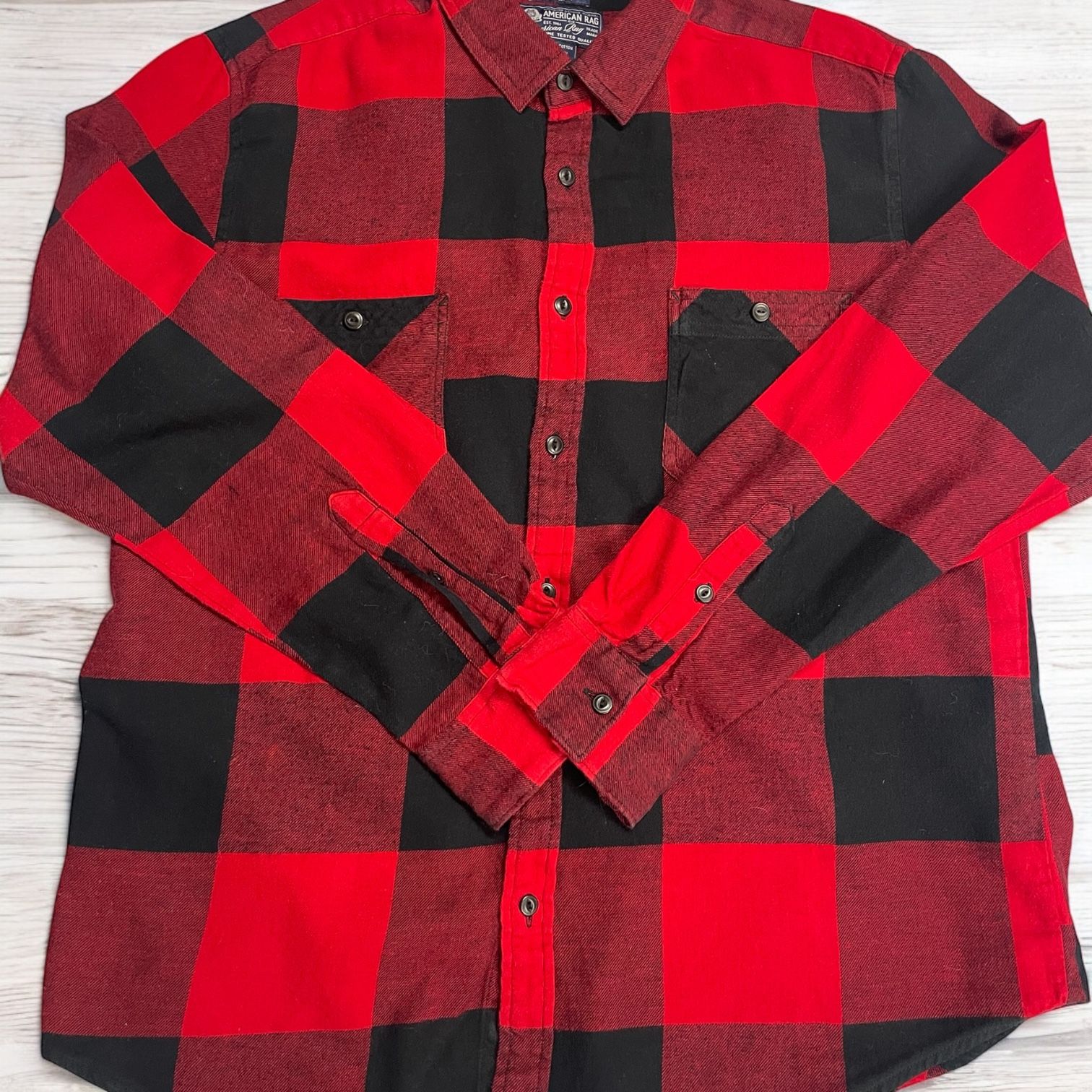 American Rag Men’s Plaid Shirt XL