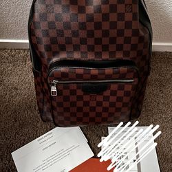 Louis Vuitton Monogram Macassar Backpack (Brown)