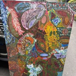 Abstract Or A Good Size Probably 60 X 60