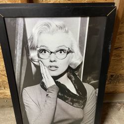 Marilyn Monroe Framed Portrait