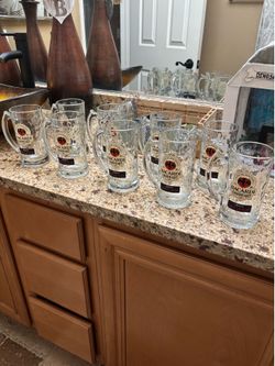 Bacardi Liquor Glasses set of 9