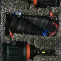 9006  LED Headlight Bulbs Low Beam Fog Light 300% Brighter 6500K Cool White Conversion Kit IP67 Waterproof 2 PCS 