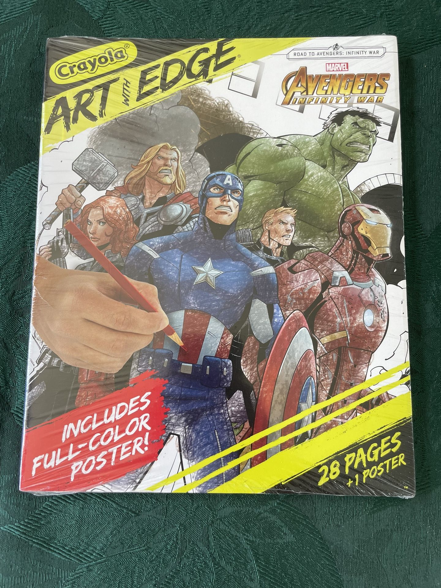 New Crayola Art With Edge Avengers Coloring Pages