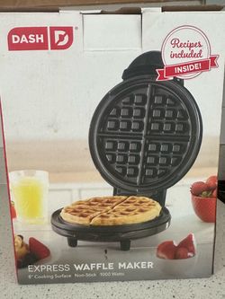 Dash Express Waffle Maker 8-Inch Non-Stick