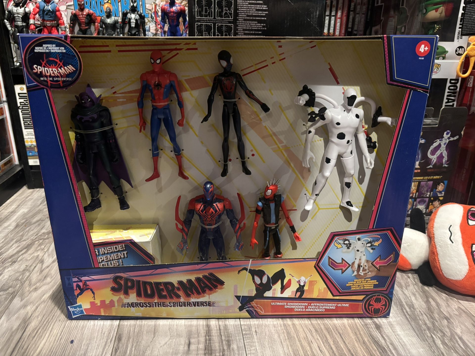 Spider-Man across the spider verse ultimate showdown six pack